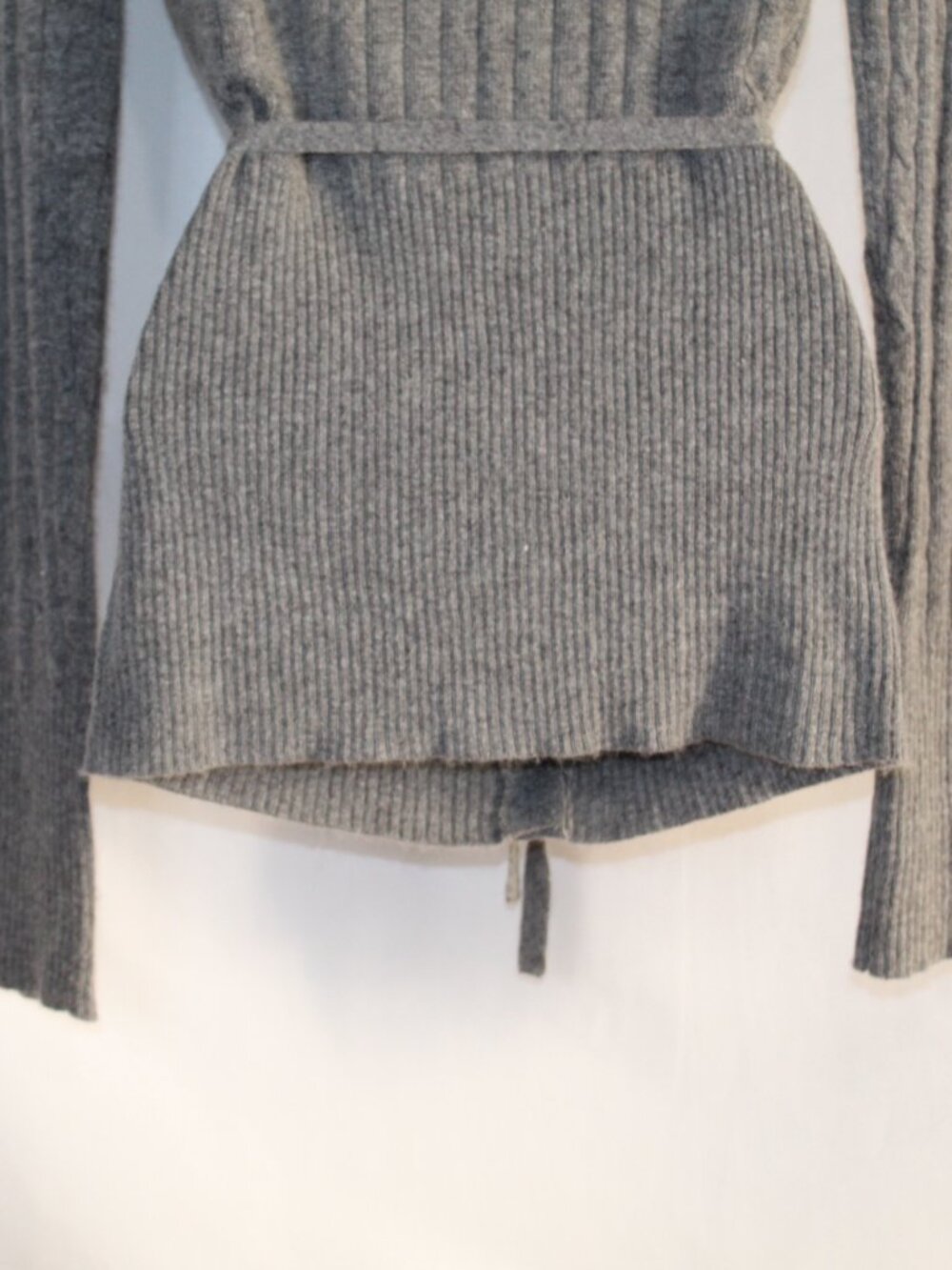 Y2K BCBGMaxAzria knit cardigan sweater wool blend button front - Picture 7 of 11